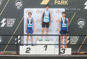 Secondary Cross Country Championships 2022 Podium finishers